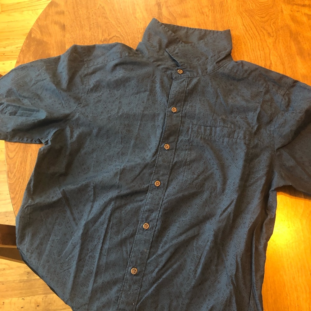 Sherpa Navy Pattern Shirt